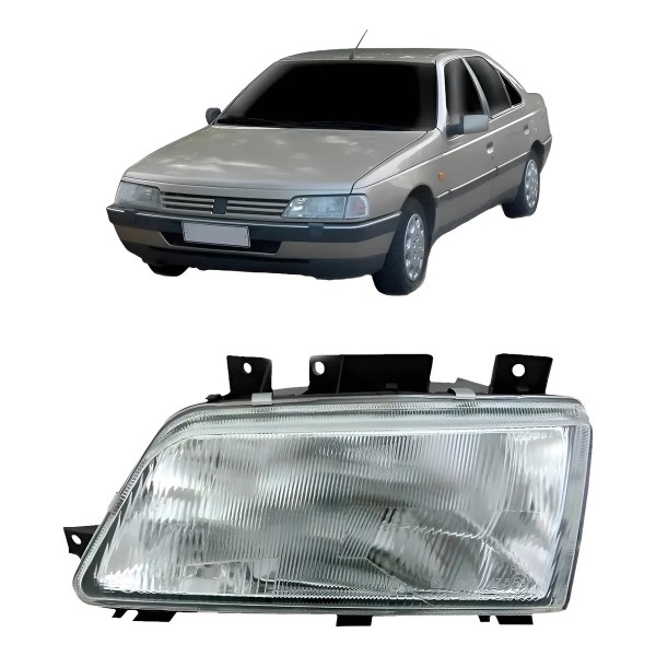 Farol Para Peugeot 405 1994 1995 1996 97 Foco Simples Oferta