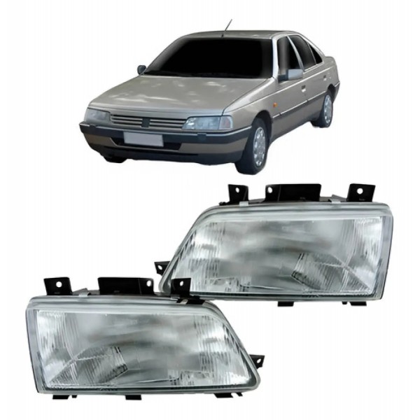 Par Farol Peugeot 405 1994 1995 1996 1997 Foco Simples