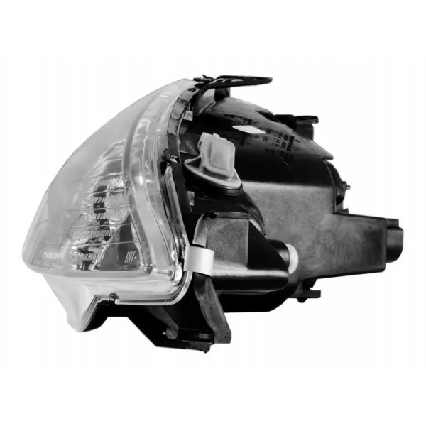 Farol Peugeot 206 E 206 Sw 2005 A 2008 Foco Simples Liso