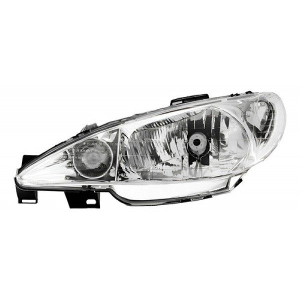 Farol Peugeot 206 - 2005 A 2008 Foco Simples Serve Antigo