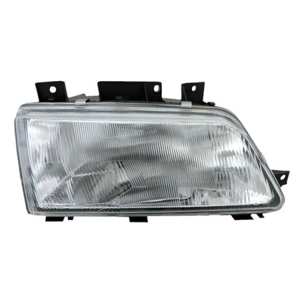 Farol Para Peugeot 405 94 1995 1996 97 Foco Simples Cromado