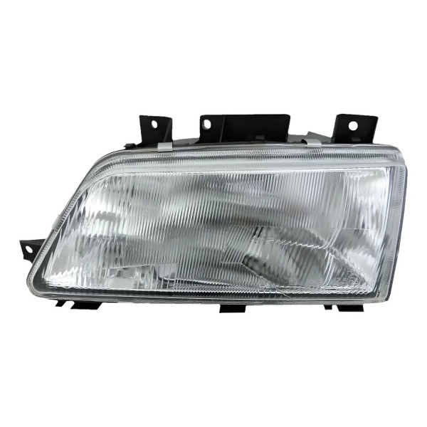 Farol Para Peugeot 405 94 1995 1996 97 Foco Simples Cromado