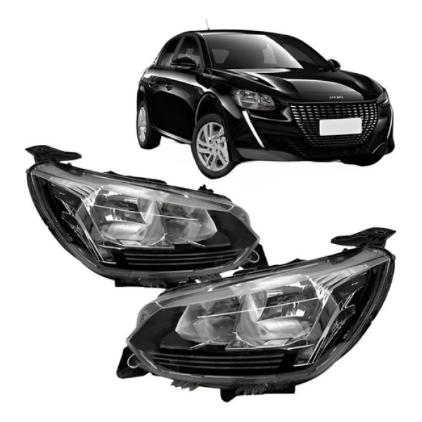 Par Farol Peugeot 208 Allure Active E Like 2020 21 2022 2023