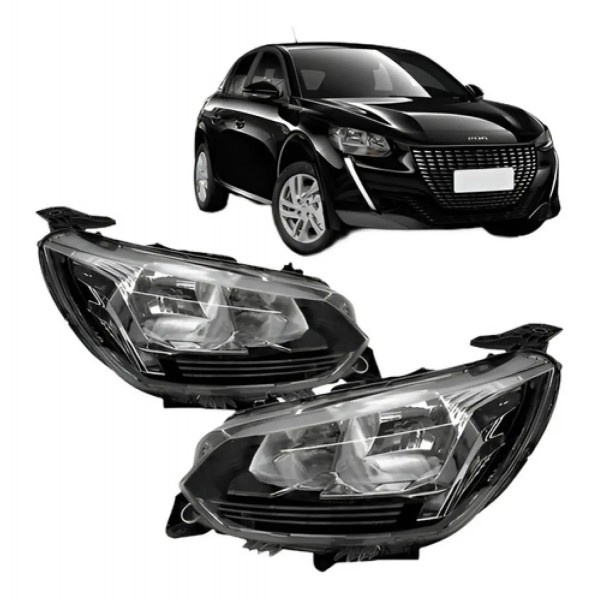 Par Farol Para Peugeot 208 Allure 2020 21 2022 2023