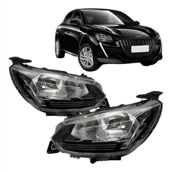 Par Farol Peugeot 208 Like 2020 21 2022 2023