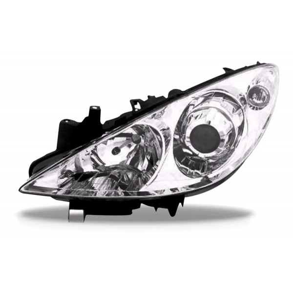 Farol Peugeot 307 2007 08 09 10 11 2012 Elétrico Com Motor
