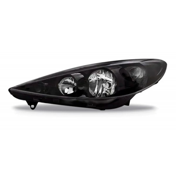 Farol Peugeot 207 09 2010 2011 12 2013 Máscara Negra Oferta
