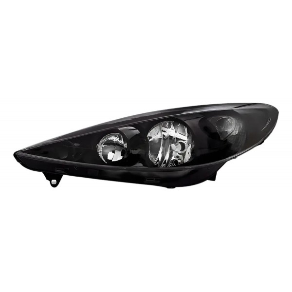Farol Para Peugeot 207 09 2010 11 12 13 Máscara Negra Ofert