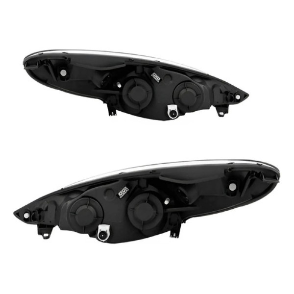 Par Farol Peugeot 207 2009 2010 2011 12 2013 Manual Cromado