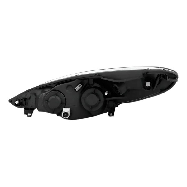 Farol Para Peugeot 207 09 2010 2011 2012 2013 Manual Cromado