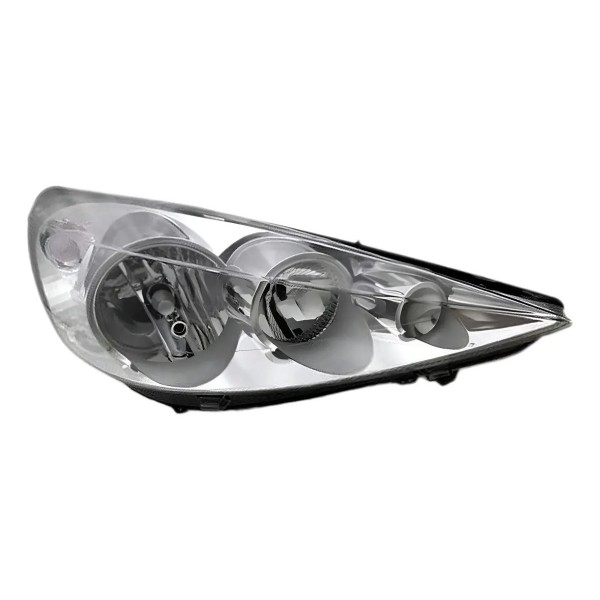 Farol Para Peugeot 207 09 2010 2011 2012 2013 Manual Cromado