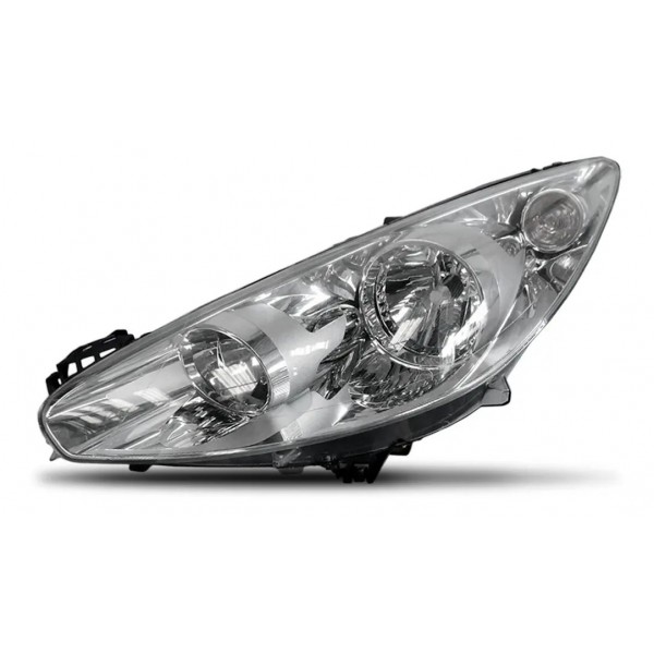 Farol Peugeot 308 2012 A 2015 Manual Com Soquete