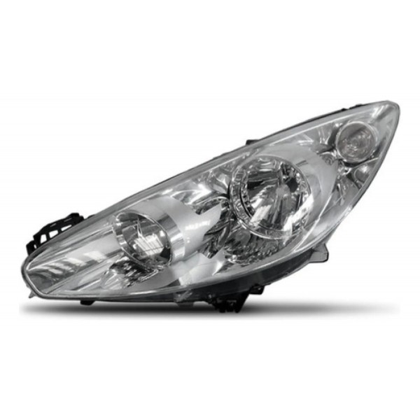 Farol Peugeot 308 2012 A 2015 Manual Com Soquete