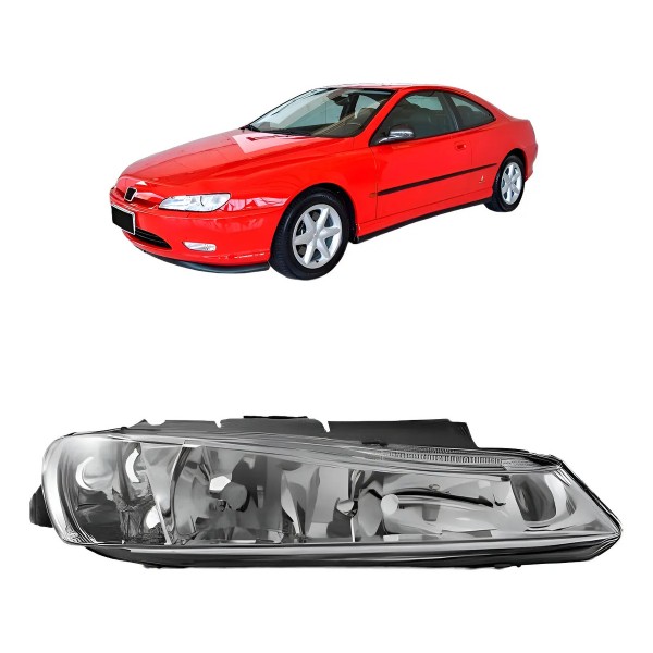 Farol Para Peugeot 406 2000 2001 2002 2003 2004