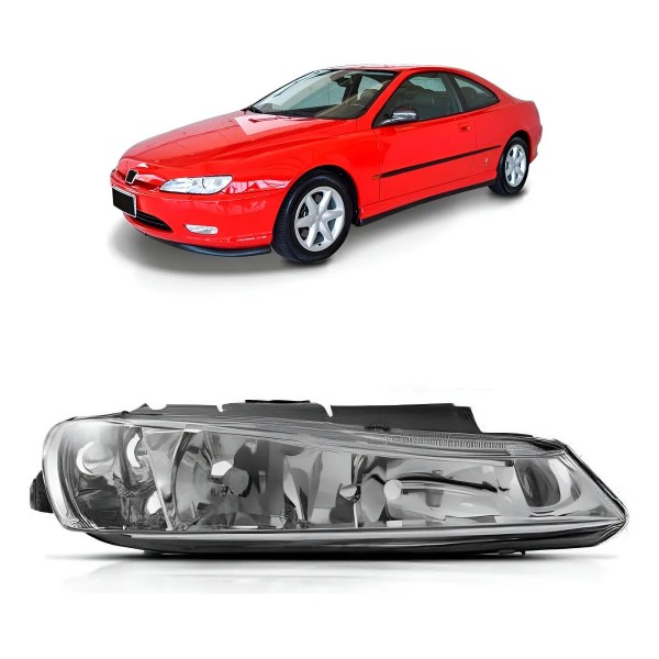 Farol Peugeot 406 2000 2001 2002 2003 2004
