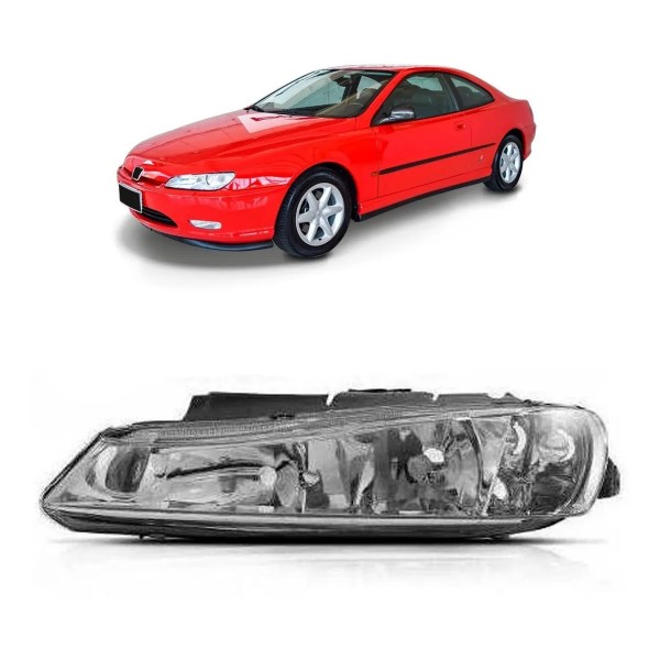 Farol Peugeot 406 2000 2001 2002 2003 2004