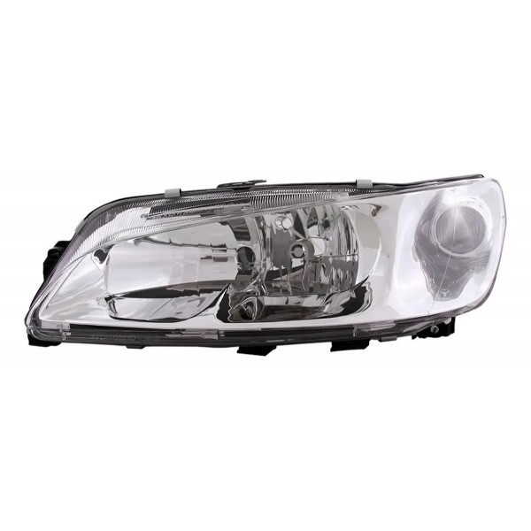 Farol Peugeot 306 1999 2000 01 02 2003 Foco Duplo Lente Lisa