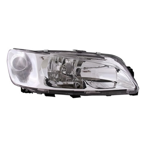 Farol Peugeot 306 1999 2000 01 02 2003 Foco Duplo Lente Lisa