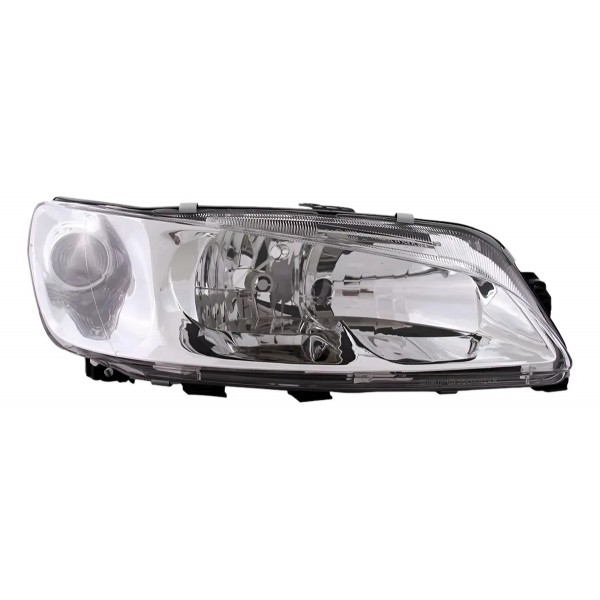 Farol Peugeot 306 1999 2000 01 02 2003 Foco Duplo Lente Lisa