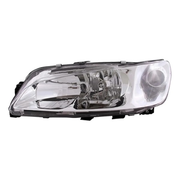 Farol Peugeot 306 1999 2000 01 02 2003 Foco Duplo Lente Lisa