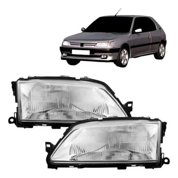 Par Farol Peugeot 306 1993 1994 1995 1996 1997 Mega Desconto