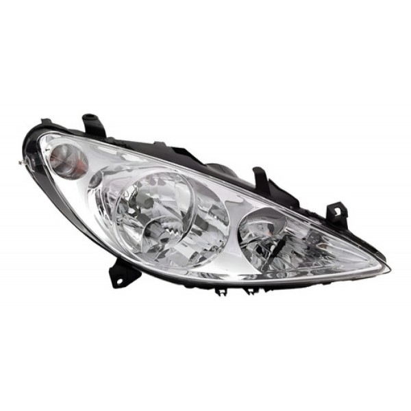 Farol Para Peugeot 307 2001 2002 2003 A 2005 C/ Auxiliar