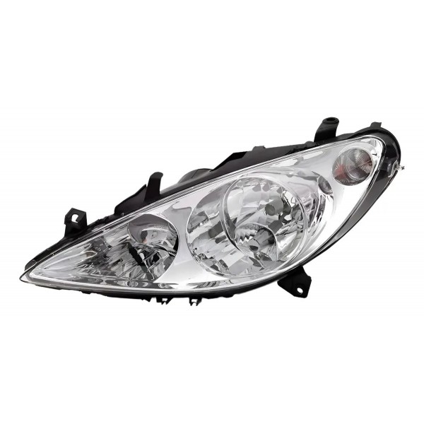 Farol Para Peugeot 307 2001 2002 2003 A 2005 C/ Auxiliar