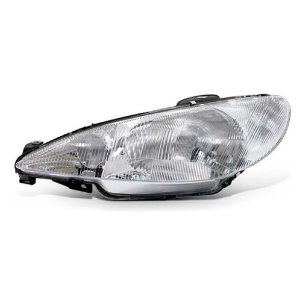 Farol Peugeot 206 1999 2000 2001 2002 2003 Raiado C/garantia