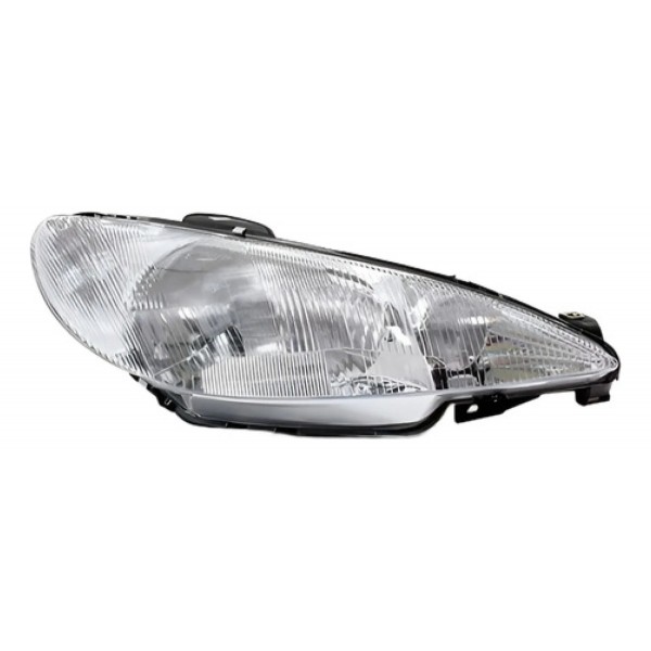 Par Farol Para Peugeot 206 1999 2000 2001 2002 2003 Raiado