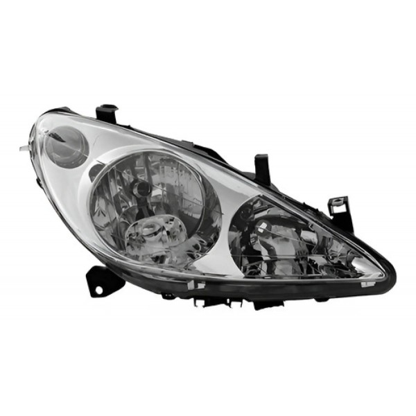 Jogo Farol Peugeot 307 2001 2002 2003 2004 2005 S/ Auxiliar