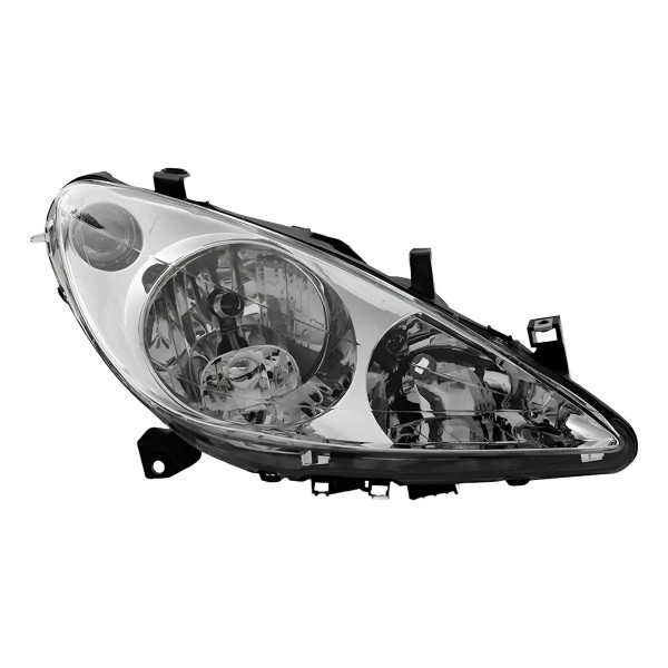 Farol Para Peugeot 307 01 02 2003 04 2005 S/auxiliar Oferta