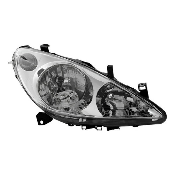 Farol Para Peugeot 307 01 02 2003 04 2005 S/auxiliar Oferta