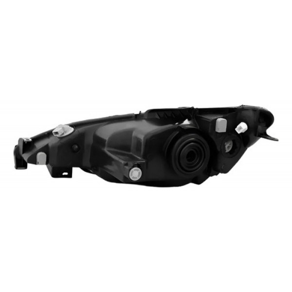 Farol Para Peugeot 206 E 206 Sw Ano 00/06 Foco Simples Liso