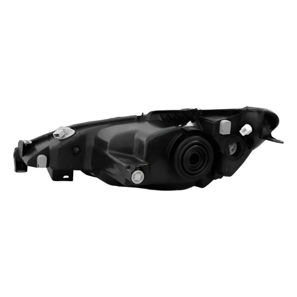 Farol Para Peugeot 206 E 206 Sw Ano 00/06 Foco Simples Liso