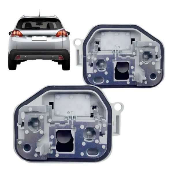Circuito Lanterna Traseira Para Peugeot 2008 2012 A 2017