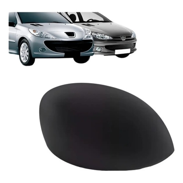 Capa Retrovisor Para Peugeot 206 207 1998 A 2015 Primer