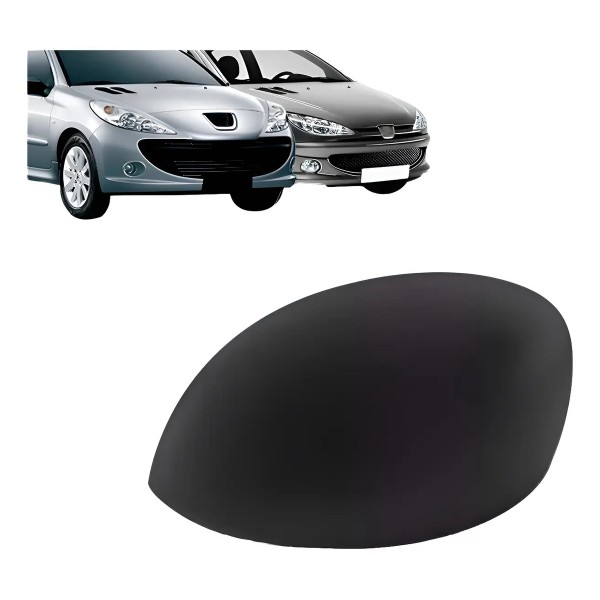 Capa Retrovisor Para Peugeot 206 207 1998 A 2015 Primer