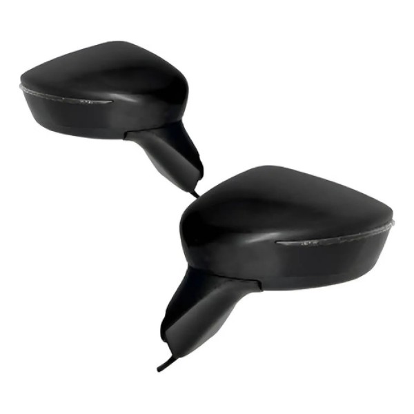 Par Retrovisor Elétrico Versa 20 A 2022 C/ Pisca Capa Preta