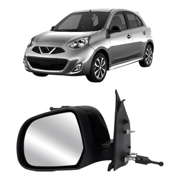 Retrovisor Com Controle March 2011 2012 2013