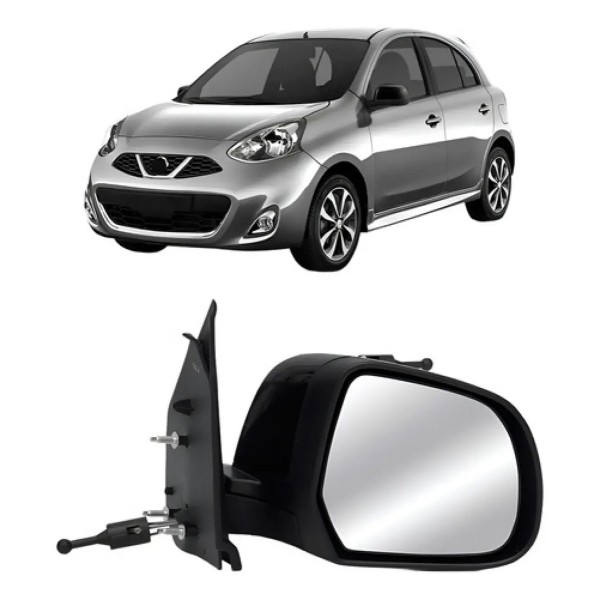 Retrovisor Com Controle March 2011 2012 2013