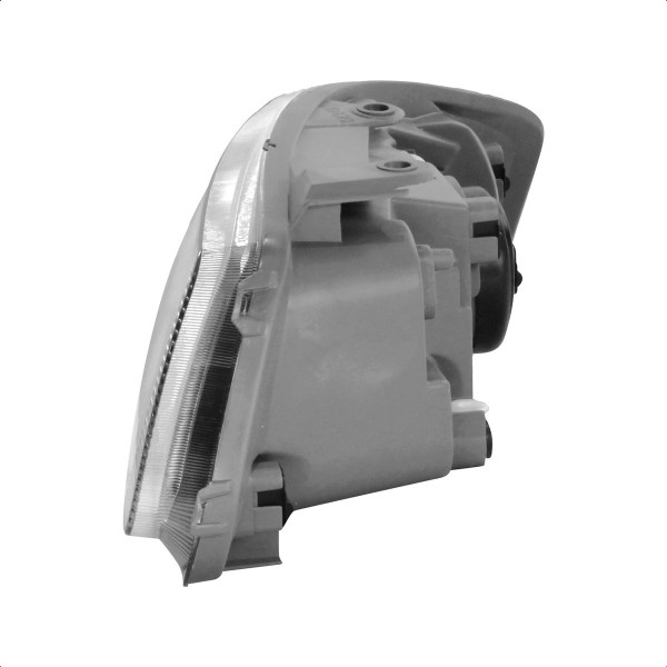 Farol Gol 2006 2007 2008 Cromado Lado Direito Direito/passageiro