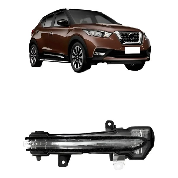 Pisca Retrovisor Kicks 2017 A 2021