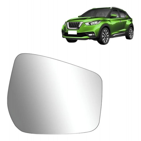 Lente Retrovisor Nissan Kicks 2017 2018 2019 Novo