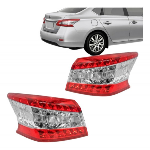 Lanterna Para Nissan Sentra 2014 2015 2016 2017 2018 Led