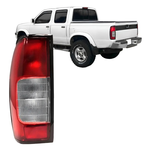 Lanterna Frontier 1998 A 2002 Le Esquerdo/motorista Vermelho