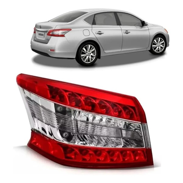 Lanterna Traseira Sentra 2014 2015 2016 C/led Mega Desconto
