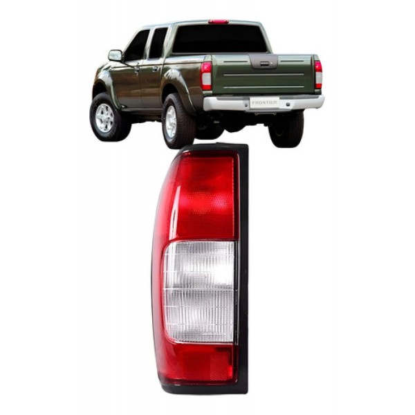 Lanterna Nissan Frontier Bicolor Ré Cristal 2003 A 2007