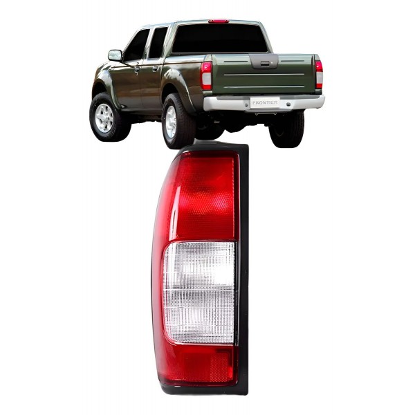 Lanterna Traseira Para Nissan Frontier Bicolor 2003 A 2007