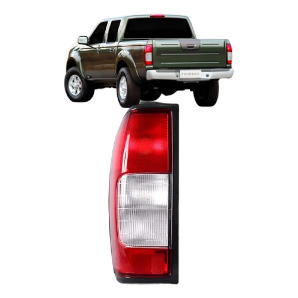 Lanterna Traseira Para Nissan Frontier Bicolor 2003 A 2007
