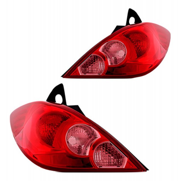 Par Lanterna Traseira Tiida 2008 A 2011 Hatch